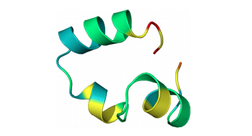 Tertiary structure of VHP.